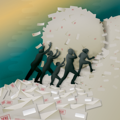 household debt illustration