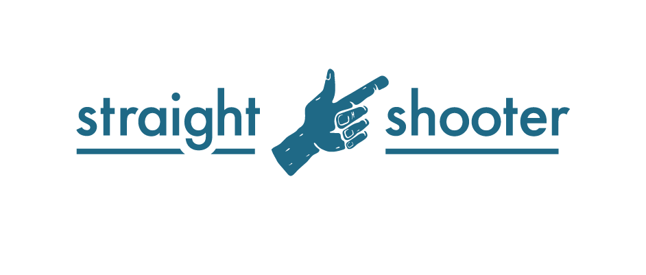 Straight shooter logo hand